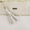 Geanta casual tip postas femei din piele ecologica texturata bej buzunar exterior cu fermoar Laura Biaggi BSLBCR2104047 1