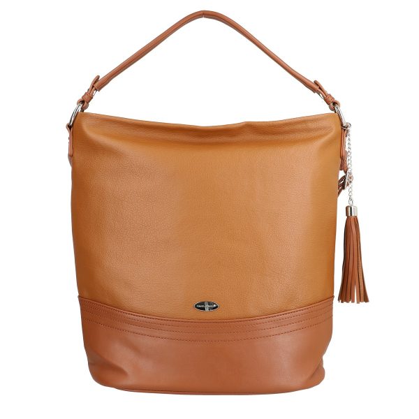 Geanta Crossbody Maro Talie Mare Dama Piele Eco cu Trei Buzunare - David jones BSDJCR2108306 141