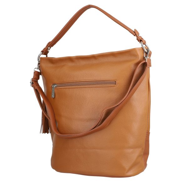 Geanta Crossbody Maro Talie Mare Dama Piele Eco cu Trei Buzunare - David jones BSDJCR2108306 143