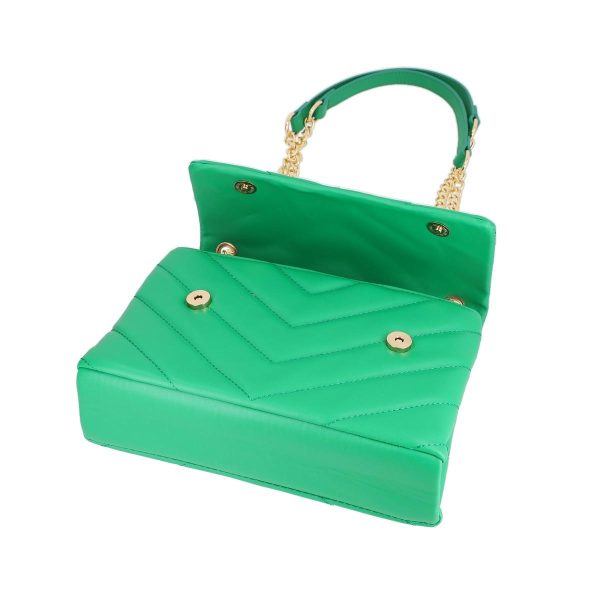 Geantă damă casual verde piele eco Ashley BS1076PO2205318 144