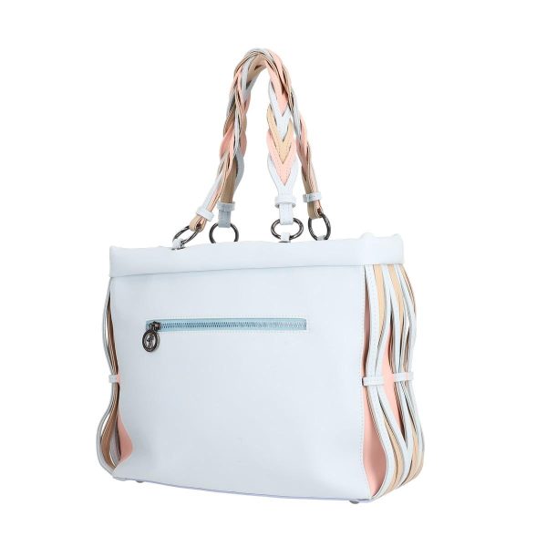 Geanta mini shopper piele eco galbena exterior modelat maner Galanti BS036CNT2205378 142