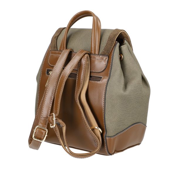 Rucsac Tip Sac Femei cu Inchidere Metalică Kaki - David Jones BS6841RUDJ2208412 142