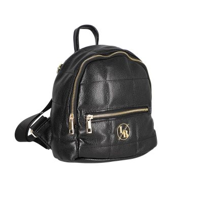 Rucsac mini femei din piele ecologică negru Laura Biaggi BS319MG2208270