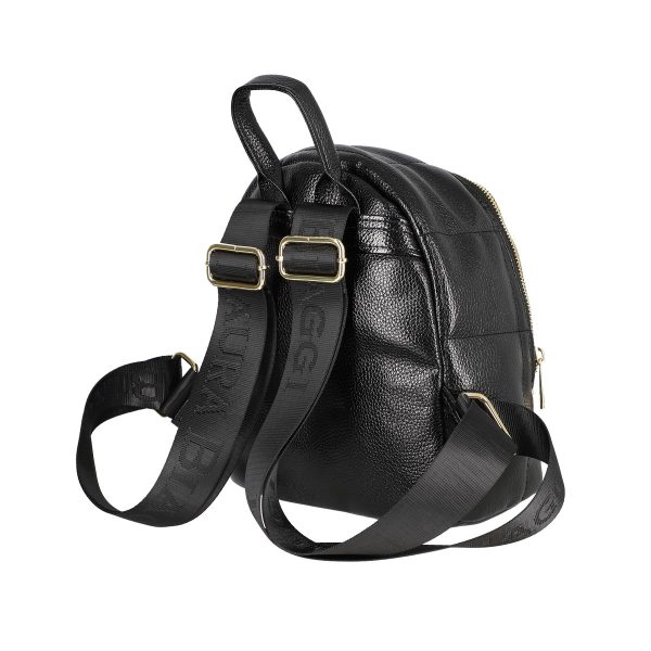 Rucsac Mini Dama din Piele Ecologică Negru - Laura Biaggi BS319MG2208270 141