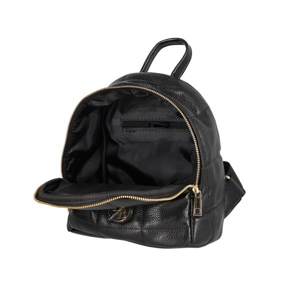 Rucsac Mini Dama din Piele Ecologică Negru - Laura Biaggi BS319MG2208270 142