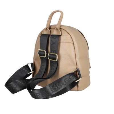 Rucsac mini femei din piele ecologică taupe Laura Biaggi BS319MG2208272