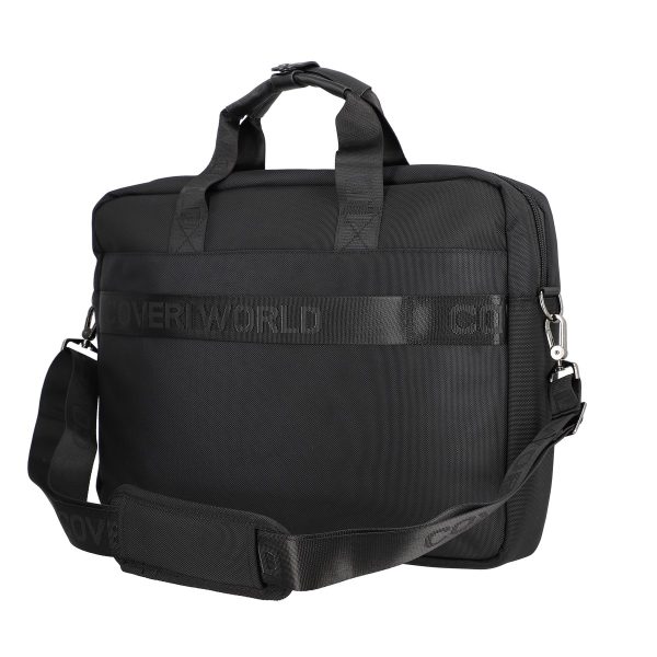 Geanta pentru Laptop Bărbați cu Buzunare Poliester Negru - Coveri World BS3327CW2210115 143