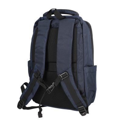 Rucsac transport laptop cu buzunare bărbați poliester bleumarin Coveri World BS5522CW2210117