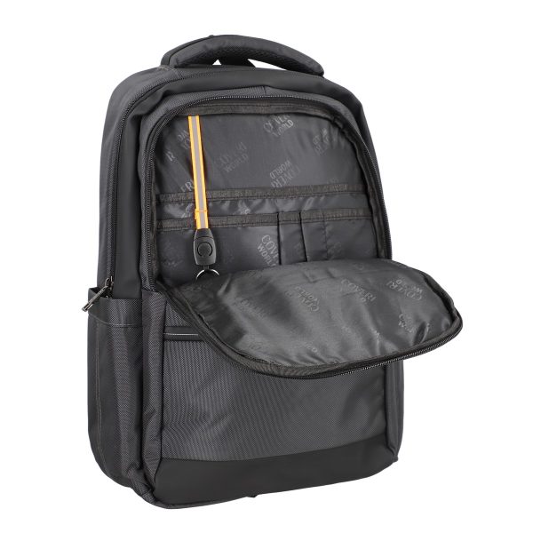 Rucsac pt Laptop cu Buzunare Barbati din Poliester Gri - Coveri World BS5520CW2210121 143