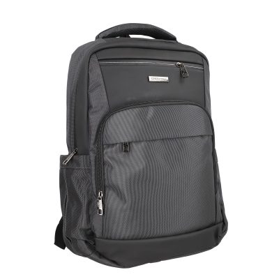 Rucsac transport laptop cu buzunare bărbați poliester gri Coveri World BS5522CW2210118