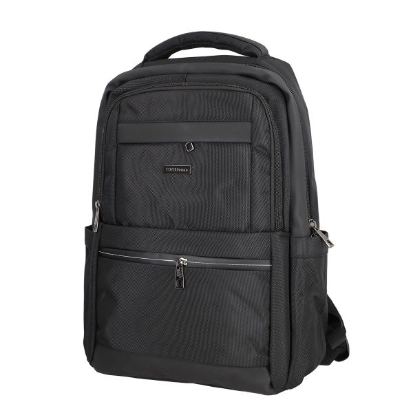 Articole Barbati - Rucsac pentru Laptop cu Buzunare Barbati din Poliester Negru - Coveri World BS5520CW2210120