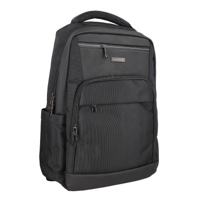 Rucsac transport laptop cu buzunare bărbați poliester negru Coveri World BS5522CW2210119