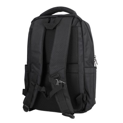 Rucsac transport laptop cu buzunare bărbați poliester negru Coveri World BS5522CW2210119