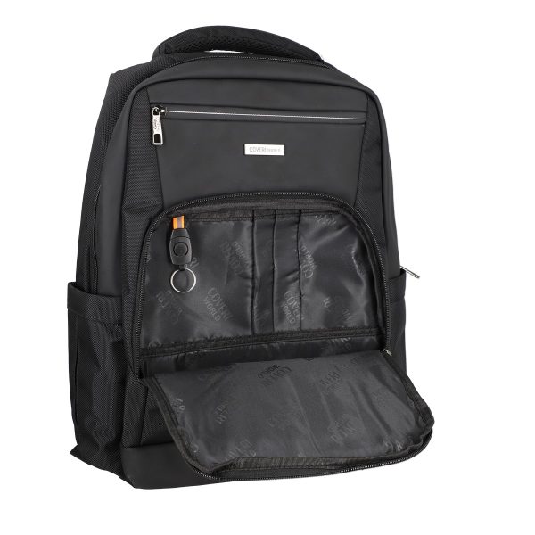 Rucsac Laptop Barbati cu Buzunare din Poliester Negru Coveri World - BS5522CW2210119 143