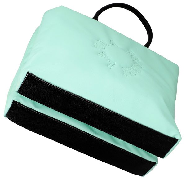 Geanta Verde Deschis Shopper pentru Femei din Piele Eco cu Doua Compartimente - Laura Biaggi BS1220G2301026 144