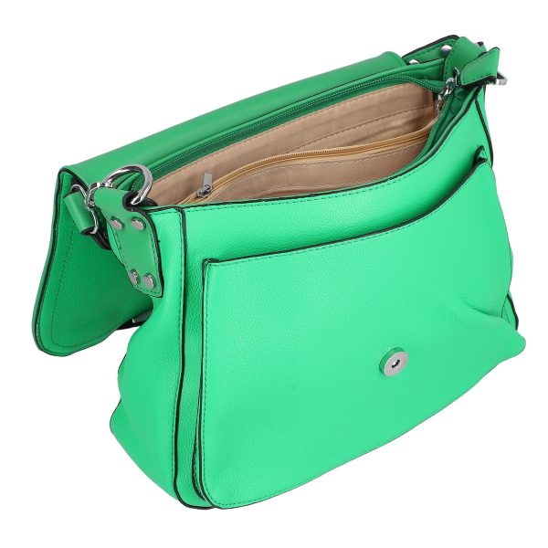 Geanta Dama Postas Casual din Piele Ecologica Verde de Umar - Turbo Bags BS8677CA2301231 145