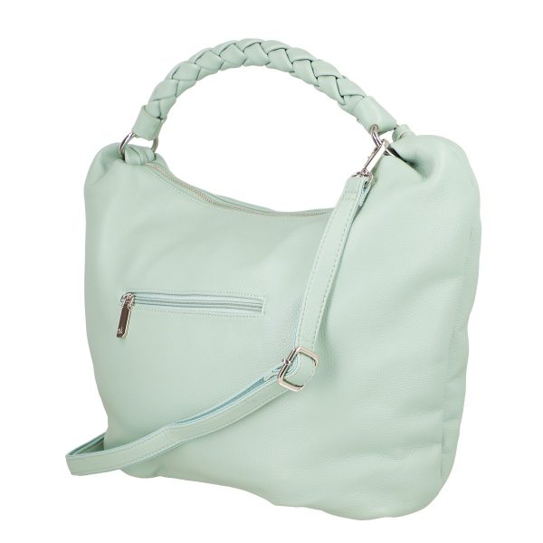 Geanta femei shopper piele ecologica verde cu doua compartimente DianaCO BS3107SH2301172 142