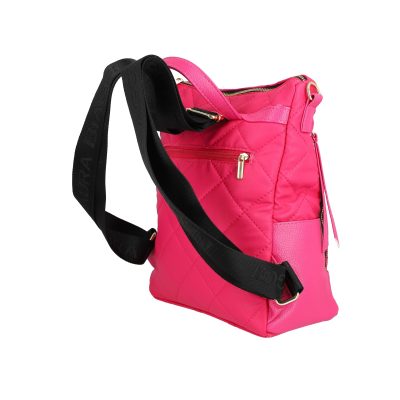 Rucsac dama casual piele ecologica fuchsia Laura Biaggi BS3175SH23012670