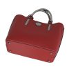 Set geanta dama casual cu portofel din piele ecologica visiniu BS33SET2302334 4