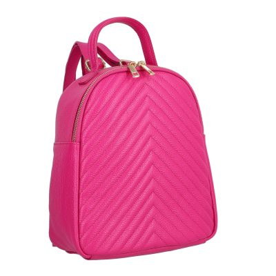 Rucsac Piele Roz Naturala Dama cu 1 Compartiment - Laura Biaggi BS98129RU2303009