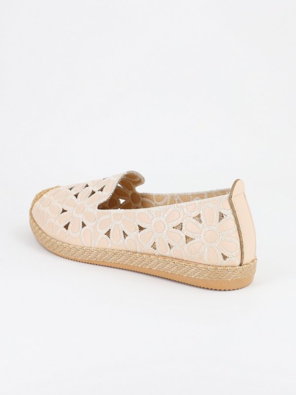 Espadrile dama floral bej - BS103BA2304181 146