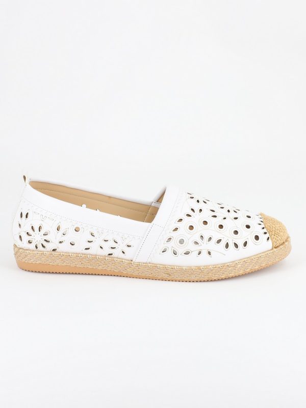 Espadrile Dama Model Floral Portocaliu - BS105BA2304188 142