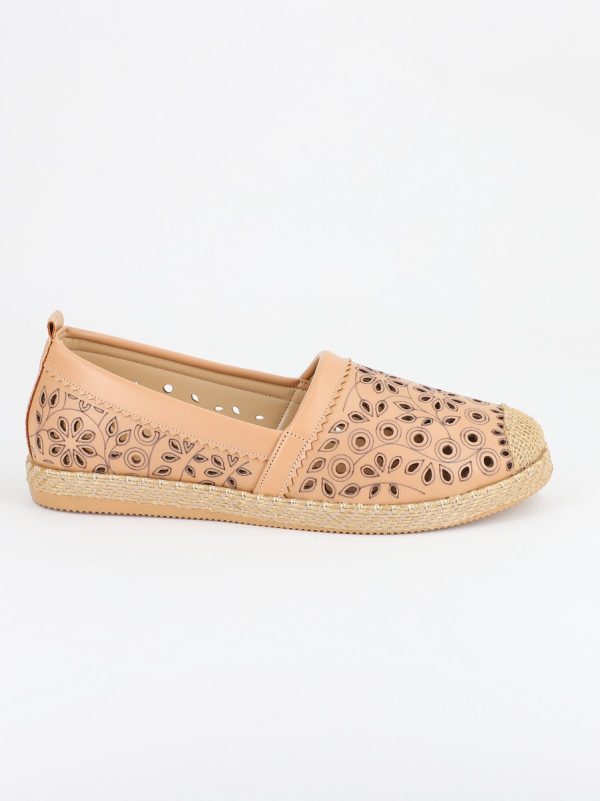 Espadrile Dama Model Floral Bej - BS105BA2304186 144