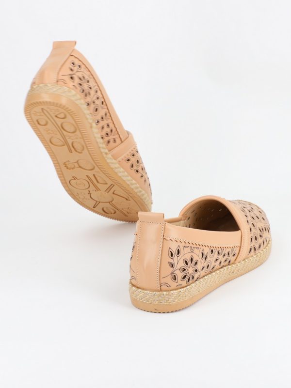 Espadrile Dama Model Floral Bej - BS105BA2304186 146