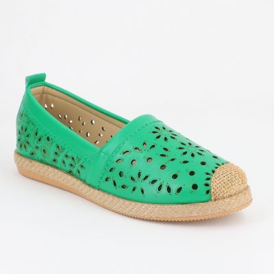 Espadrile Dama Model Floral Verde - BS105BA2304190