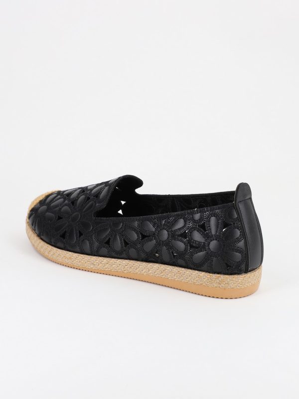 Espadrile dama floral negru - BS103BA2304185 146