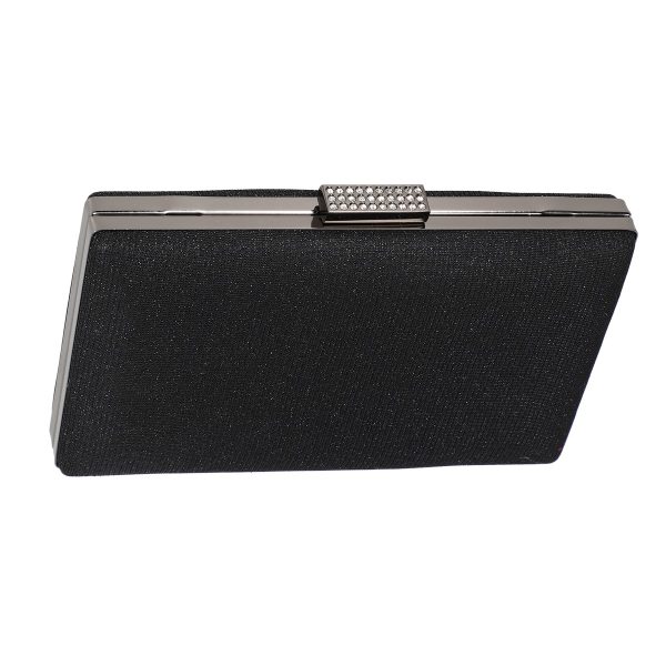 Geanta clutch cu lant negru accesorii cristale BS5831LK2305234 142