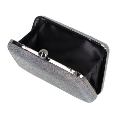 Geanta dama de evenimente clutch trapez culoare negru BS8095Z2305214