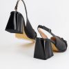 Pantofi Dama cu Toc Gros Negru BS740AY2304106 8