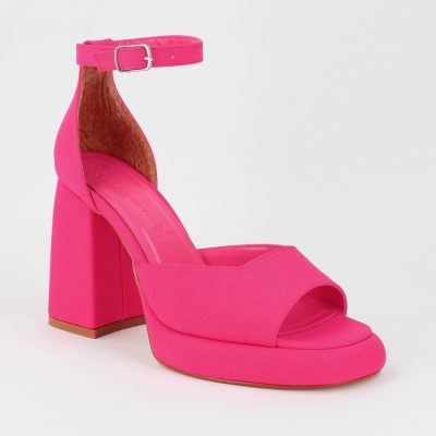 Sandale Dama cu Toc Gros Fuchsia BS1001SN2304149