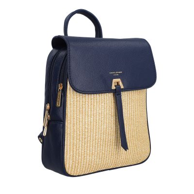 Rucsac Dama Piele Ecologica Bleumarin David Jones (BS6933RU2306005)