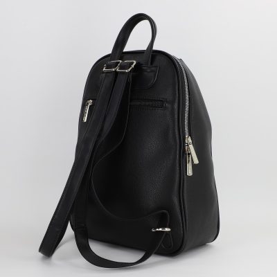 Rucsac Dama Piele Ecologică Negru David Jones (BS6597CM2307149)