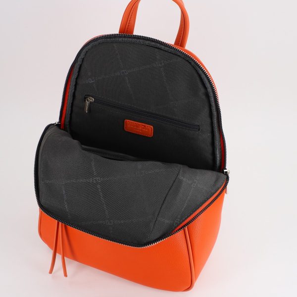 Rucsac Dama Piele Ecologică Portocaliu David Jones (BS6597CM23071500) 143