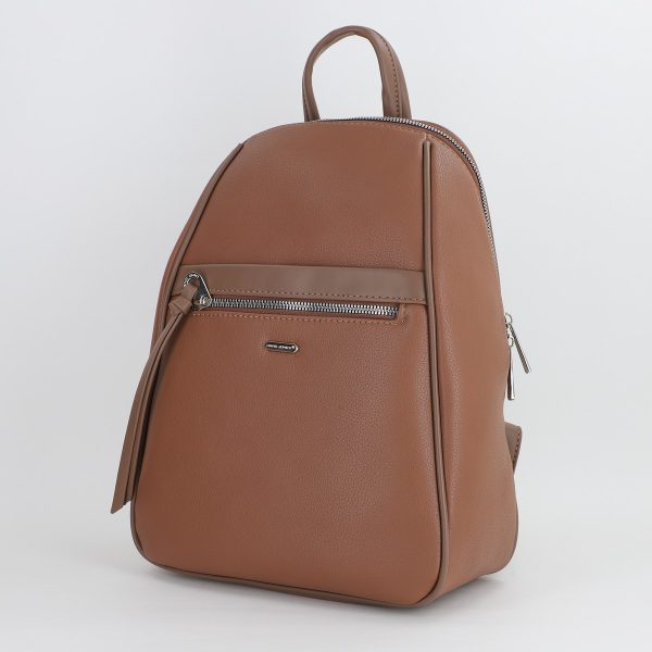 Rucsac Dama Piele Ecologică Taupe David Jones (BS6597CM2307152) 142