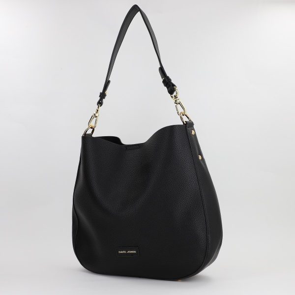 Genti Dama - Geantă shopper damă piele ecologică de umar Negru David jones (BS6561CM2307340)