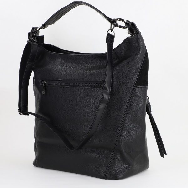 Geanta dama shopper piele ecologica Negru David Jones BS6560CM2307322 142