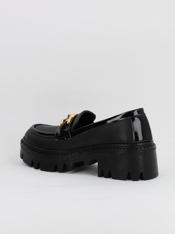 Mocasini Dama tapla groasa elemente design Negru (BS02000AY2308172) 141