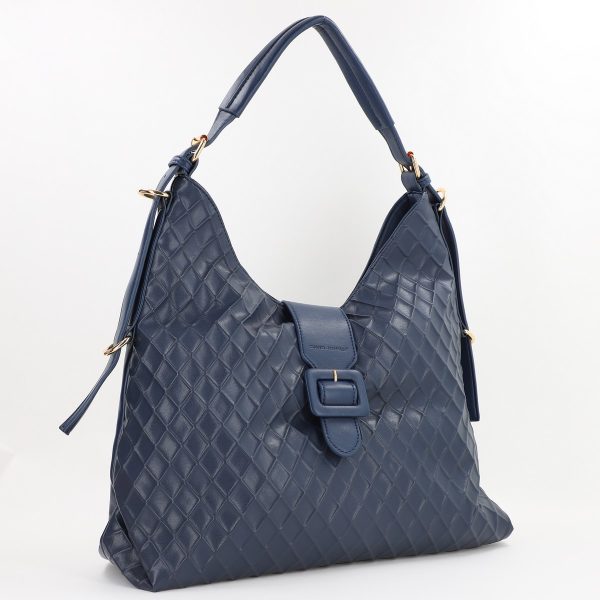 Geanta Bleumarin - Geanta dama shopper piele ecologica bleumarin David Jones BS7022DJ2309903