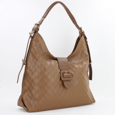 Geanta femei shopper piele ecologica Taupe David Jones