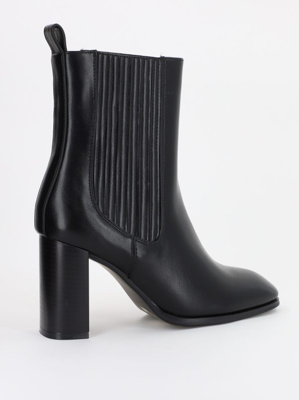 Botine damă din piele ecologică Negre (BS52030BO2310205) 141