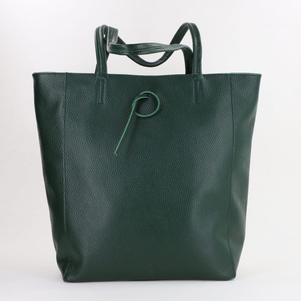 Geanta Dama din Piele Naturala Shopper verde - Laura Biaggi BS5433SH2310620 141