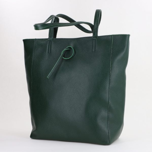 Geanta Dama din Piele Naturala Shopper verde - Laura Biaggi BS5433SH2310620 142