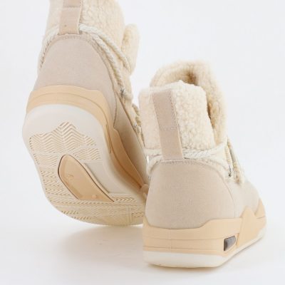 Pantofi sport dama inalti cu blanita Bej (BS103Q2310131)