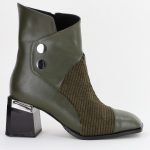 Botine cu Toc Gros Elegante