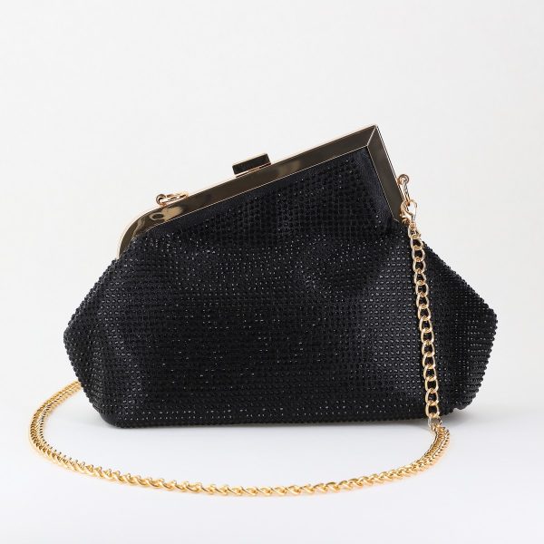 Clutch Negru - Geantă Dama De Evenimente de Umar Neagră Gallantry (BS1923R2401040)