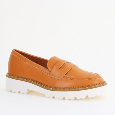 Mocasini damă casual piele ecologică Maro (BS1722G2401662)